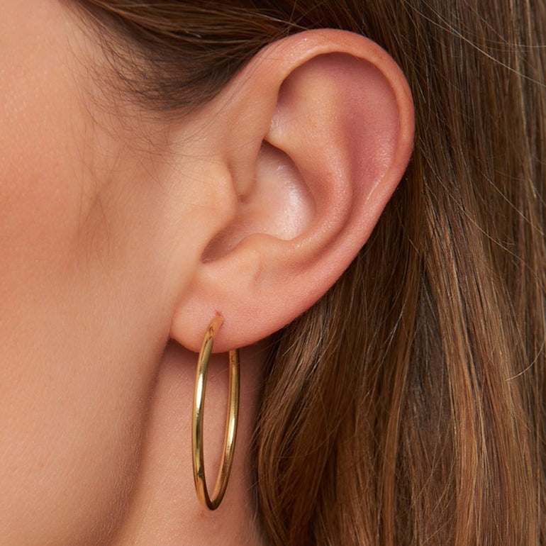 Essential V Hoop Earrings S00  Fashion Jewelry  LOUIS VUITTON