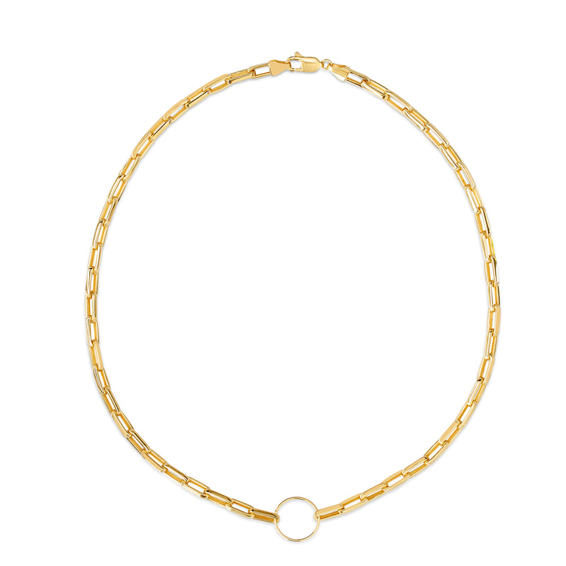Chunky Gold Necklace - 18 karat gold vermeil on sterling silver